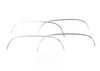 Wheel Opening Molding - 4pc set - Chrome - 88-98 Chevy GMC C/K Fleetside Pickup Truck SUV