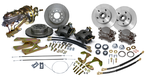 1966 Chevy Impala Front and Rear Power Disc Brake Conversion Kit
