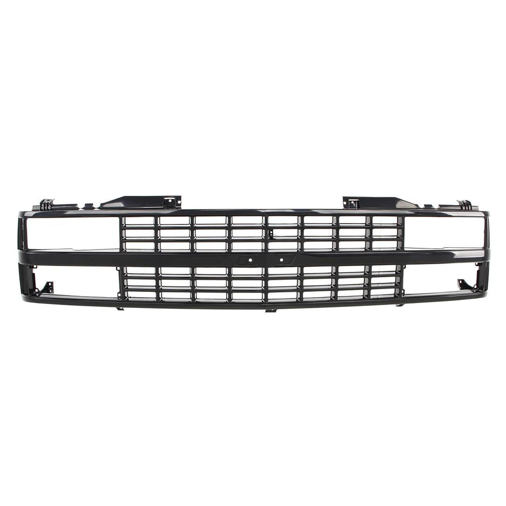 1988-93 Chevy CK Pickup SUV Grille Shell - Black - Dual Headlight