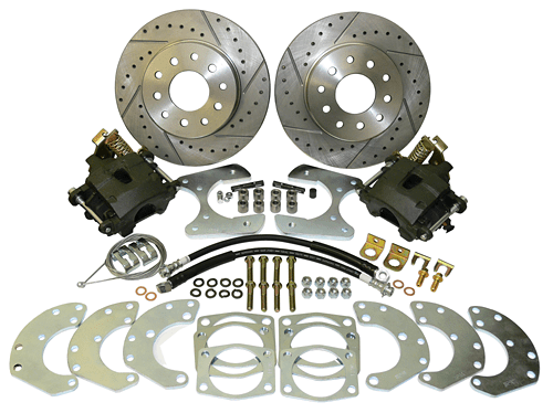 Disc Brake Conversion, Rear - Ford, 9" Rear End, 11" Rotor