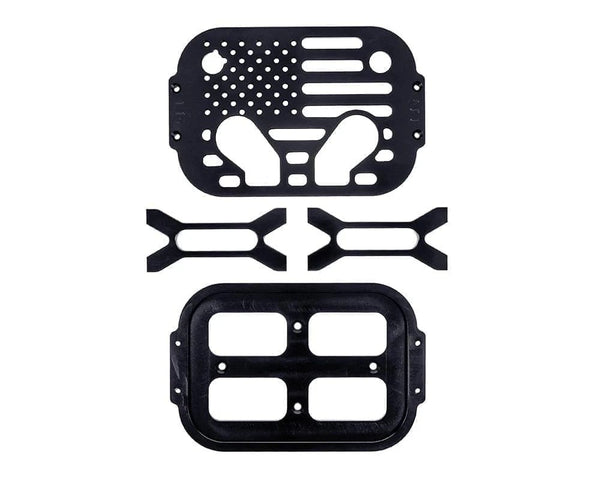 Billet Optima Battery Mount, Flag Top, group 34/78 batteries