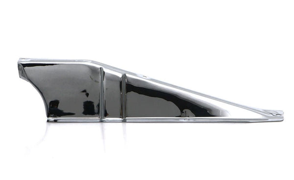 Radiator Core Support Upper Baffle, LH, Chrome, 1960-66 Chevy & GMC Truck