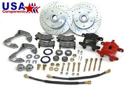 1963-64 Corvette Disc Brake Conversion, Front -11" Rotor