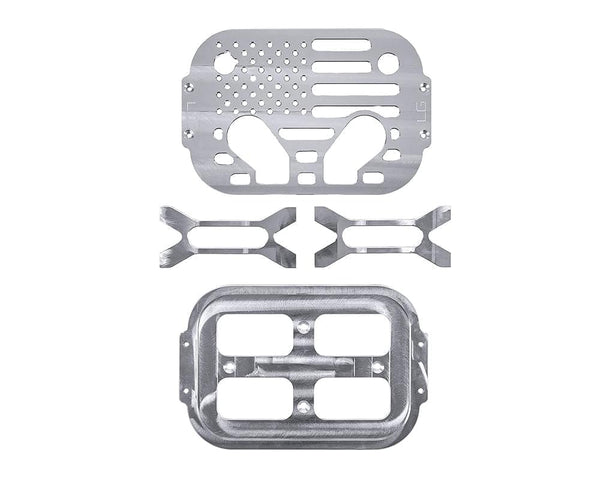 Billet Optima Battery Mount, Flag Top, group 34/78 batteries
