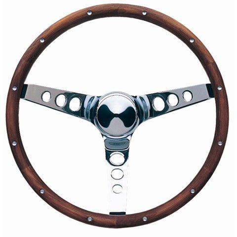 Classic Wood Wheel -Walnut -15""