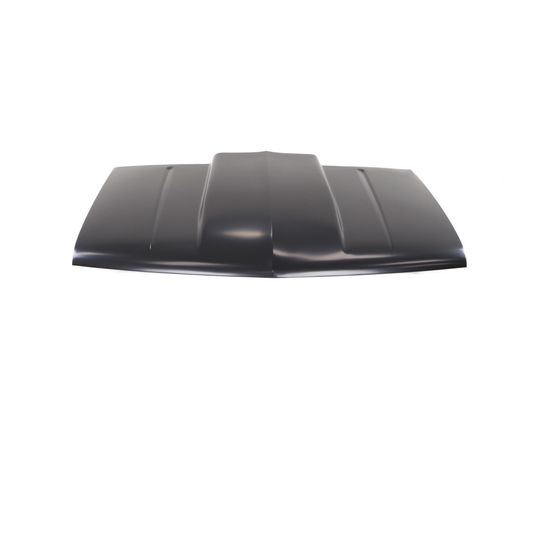 Hood - 2" Raised Straight Cowl - 88-98 Chevy GMC C/K Truck 92-94 Blazer Jimmy 95-99 Tahoe Yukon 92-99 Suburban