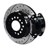 Black Calipers 12.19-inch Rotors Drilled & Slotted Rotors