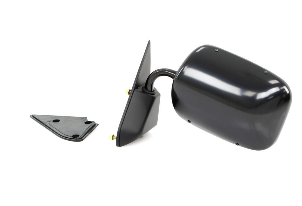 Outside Door Mirror - Black Below Eyeline - LH - 88-98 Chevy GMC C/K Pickup Truck SUV