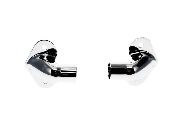 Tail Gate Hinges, 1941-53 Chevy & GMC Stepside, Chrome,  Pair