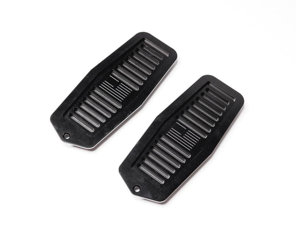 Billet Door Jam Vents With Engraved Flag, 1978-88 G-Body- Black