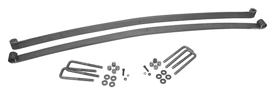 55-56 Ford F-100 Leaf Spring Set, Mono- 6" Drop