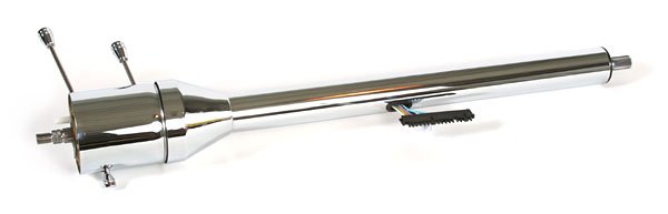 Steering Column, Tilt w/o Shifter, Plain Steel, 1967 Chevy Fullsize