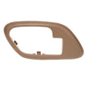 Front Door Handle Bezel -  without Power Door Lock Hole - LH - Beige - 95-00 Chevy GMC C/K OBS Pickup Truck SUV