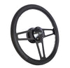 Billet T Series Black Wheel FORD Logo & Install Kit