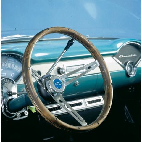 Classic GM Wheel - Walnut -15""