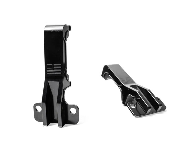1967-1972 Chevy GMC C10 Billet Radiator Brackets- Black