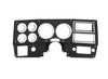 1984-87 Chevrolet / GMC Truck Dash Bezel, Black with Chrome Details, with A/C.  Each.