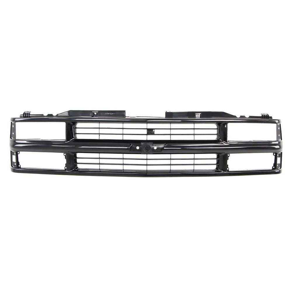 1994-98 Chevy CK Pickup SUV Grille Shell - Black - Composite Headlight
