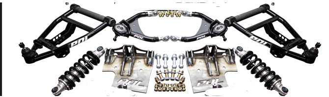 1971-72 Chevy C10, GMC C15 Tubular Control Arm & Coil Over Suspension Kit, Stage 5 NO COILOVERS