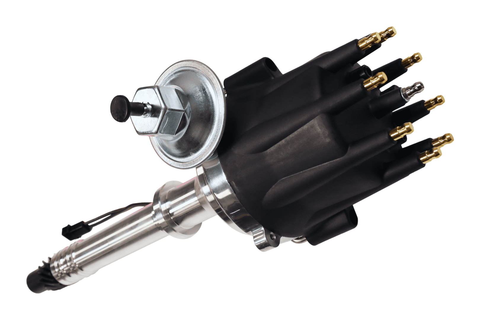 FiTech Go Spark Distributor, Chevy V8 with vacuum advance 2 wire pick up