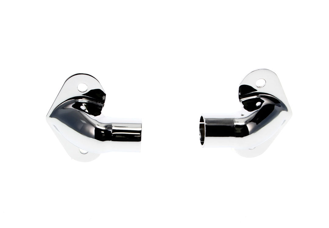 Tail Gate Hinges, 1941-53 Chevy & GMC Stepside, Chrome,  Pair