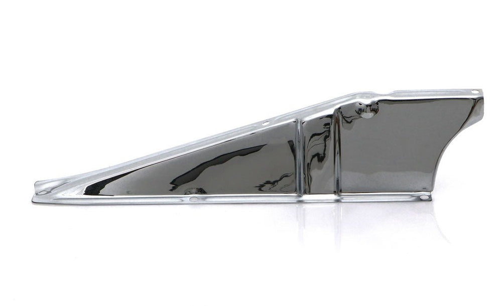 Radiator Core Support Upper Baffle, RH, Chrome, 1960-66 Chevy & GMC Truck