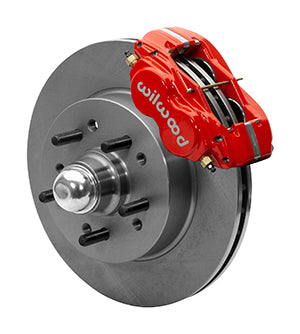 Red Calipers 11.50-inch Rotors Undrilled Rotors