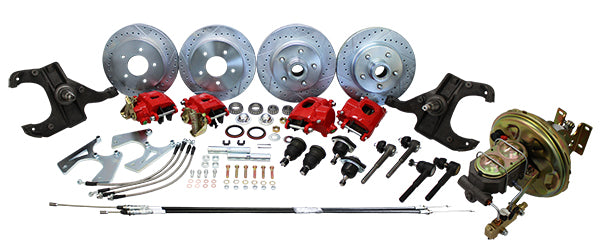 1967-70 Chevy, GMC C10 Front and Rear Power Disc Brake Conversion DRS