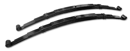 1957-64 Ford F-100 Rear Multi Leaf Spring Set, Lowered 3"