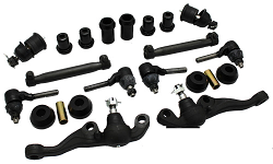 1962-69 Mopar A-Body Front Suspension Rebuild Kit, Poly Urethane Bushings