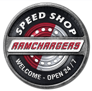 Ramchargers Speed Shop Aluminum Sign