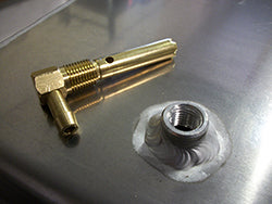 Fuel Tank Roll Over Valve and 1/4" NPT Port on Fuel Tank