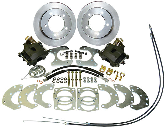 Ford Truck 9" Rear End Disc Brake Conversion Kit, 11.5" Rotors, 5 x 5.5" Bolt Pattern