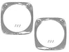 1964-66 Chevy Truck Headlight Bezel Set, Chrome