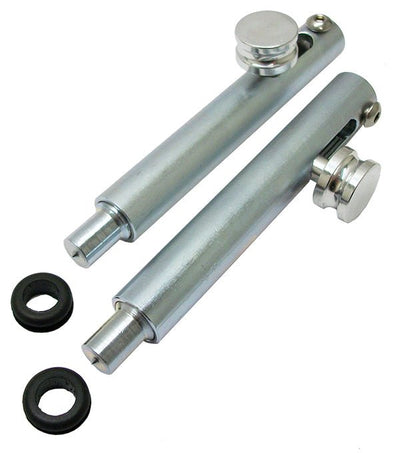 Stealth Tail Gate Latches, Hidden Type, 1947-87 Chevy, GMC Truck Stepside, Zinc Plated