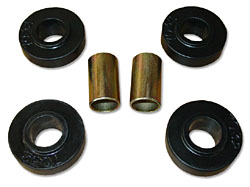 1965-70 CHEVY FULL SIZE CAR, FRONT STRUT ROD BUSHINGS KIT, POLY URETHANE (7-1211)