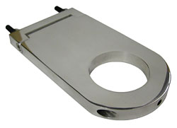 Steering Column Dash Mount, Billet Aluminum, Polished