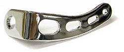 Throttle Return Spring Bracket, Deluxe, Chrome