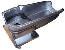1962-67 Chevy Nova Low Profile 6 QT Oil Pan, Small Block Chevy