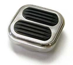 Dimmer Switch Cover, Polished Billet Aluminum