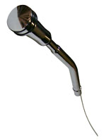 Oil Dipstick, Chrome with Billet Knob, 65-79 SB Chevy