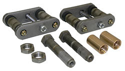 1955-59 Chevy, GMC 3100 Truck Leaf Spring Pin and Shackle Kit, Front