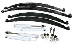 1948-52 Ford F-1 Truck, Suspension Kit, Stage 1, Multi Leaf Springs, Drop