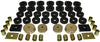 1955-57 Chevy Belair Body Mount Kit, 2 Door Hard top, PolyUrethane