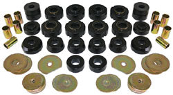 1965-70 Chevy Impala Body Mount Kit, 2 Door Hardtop, Poly Urethane