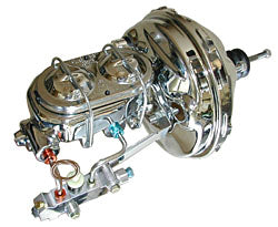 1970-81 Chevy Camaro, Pontiac Firebird Power Brake Booster Kit, Chrome