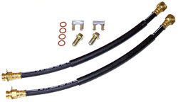 GM Rear Disc Brake Hose Kit, Rubber - Performance Online
