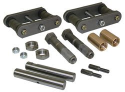 1955-59 Chevy, GMC 3100 Truck Leaf Spring Pin and Shackle Kit, Rear - Performance Online