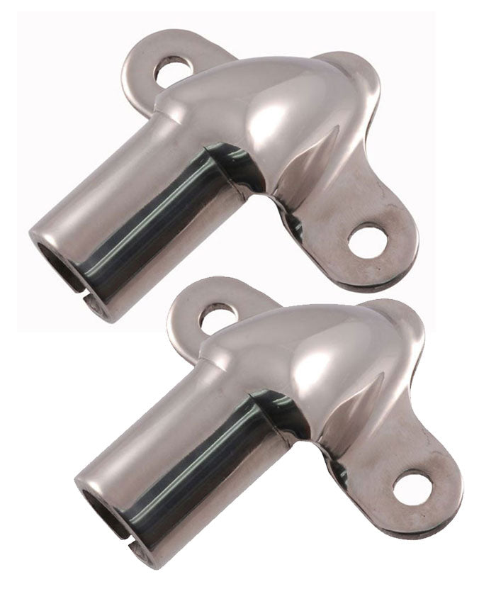 Tailgate Hinge Set, 1941-53 Chevy and GMC Stepside, Chrome