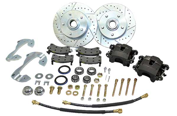 1955-64 Chevy Belair, Impala, Biscayne Front Disc Brake Conversion Kit - Performance Online